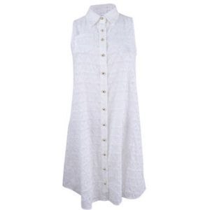 Calvin Klein NWT White Shirt Dress Size 4